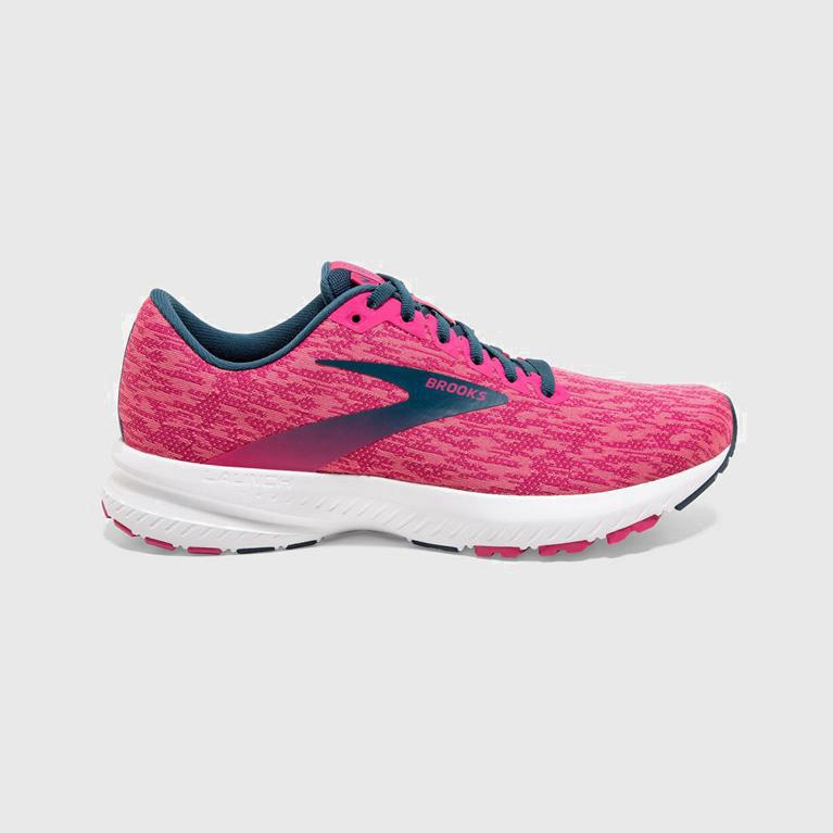 Tenis Brooks Launch 7 - Zapatillas Para Correr En Asfalto Mujer - Rojas (IDGA-83602)